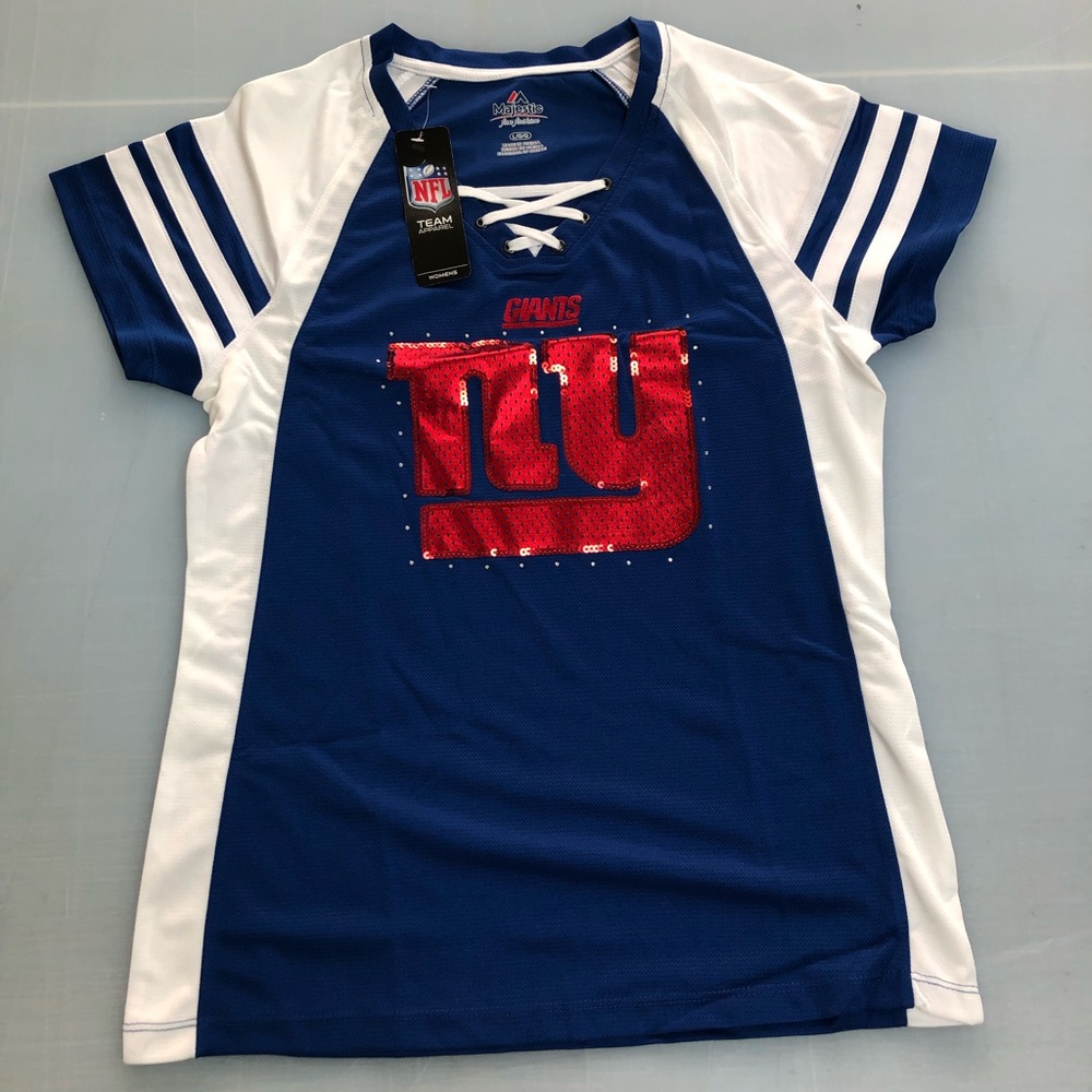 New NFL NY Giants Fitted Shirt